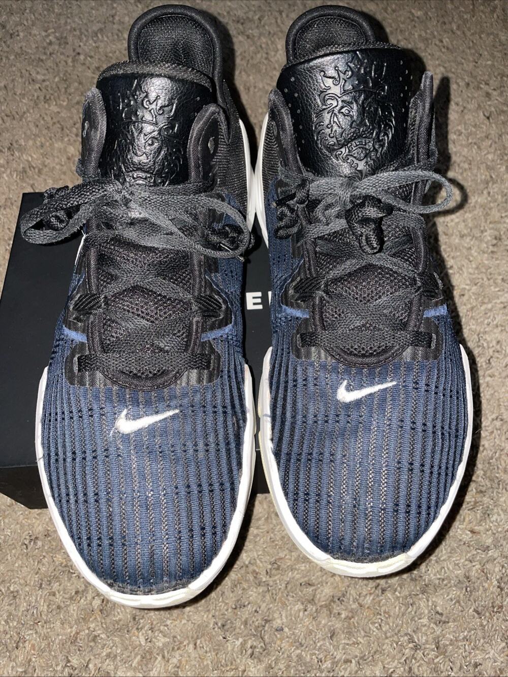 AUTHENTIC NIKE LEBRON WITNESS VI "DARK OBSIDIAN" MEN'S US 11
